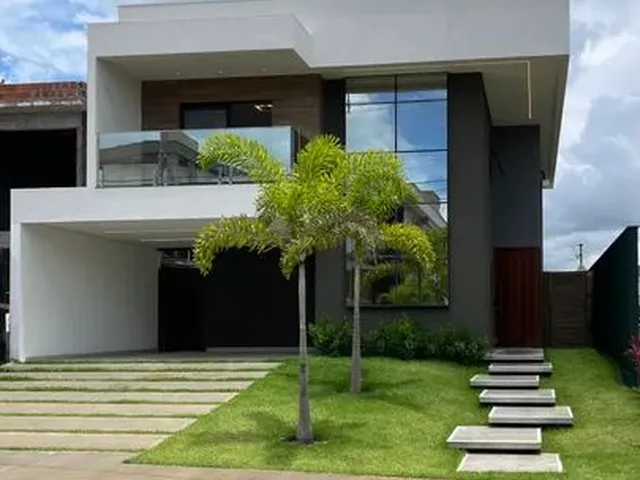 Imagem: A casa possui 4 Dormitórios, 1 Suíte, 5 Banheiros, 4