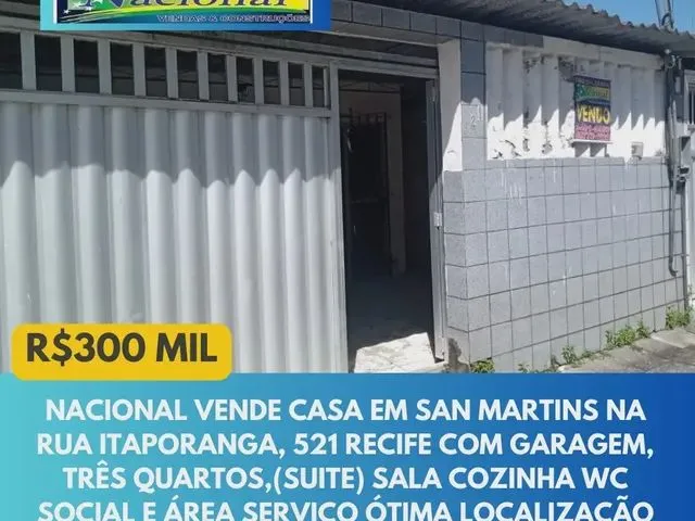 Imagem: Casa para Venda Tem 100 Metros Quadrados