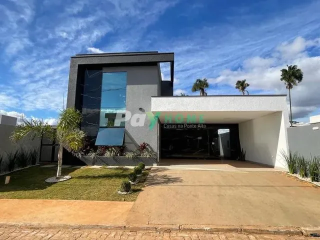 Imagem 1: Casa Ponte Alta, 3 Quartos, Sala com Mezanino