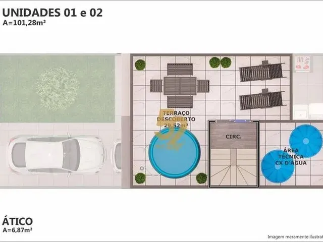 Imagem 2: Sobrado com 3 Dormitórios À Venda, 96 M² por R$ 560.000,00 - Barreirinha - Curitiba/Pr