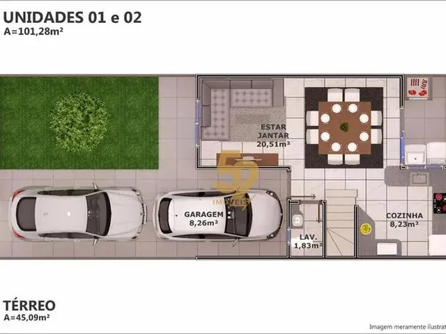 Imagem 13: Sobrado com 3 Dormitórios À Venda, 96 M² por R$ 560.000,00 - Barreirinha - Curitiba/Pr
