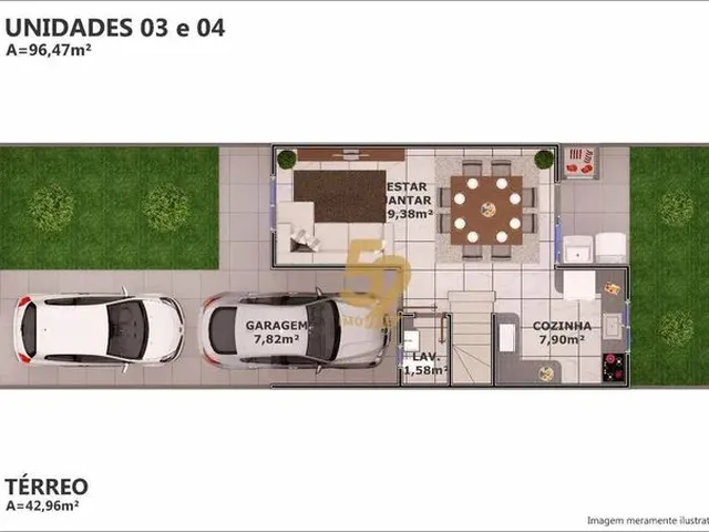 Imagem 10: Sobrado com 3 Dormitórios À Venda, 96 M² por R$ 560.000,00 - Barreirinha - Curitiba/Pr