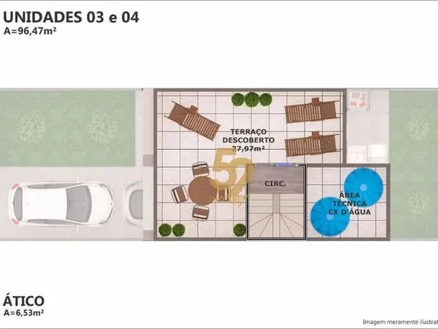 Imagem 11: Sobrado com 3 Dormitórios À Venda, 96 M² por R$ 560.000,00 - Barreirinha - Curitiba/Pr