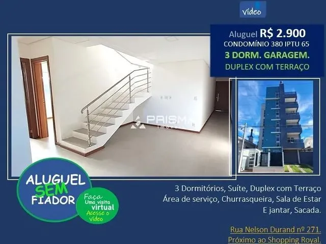 Imagem: Cobertura de 3 Dormitórios, Suíte, Lavabo