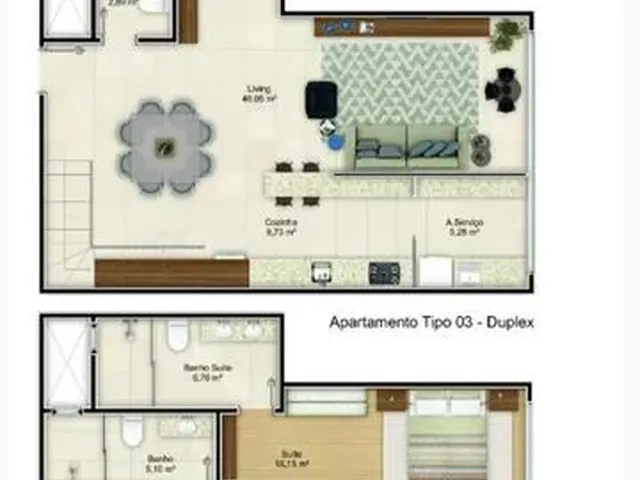 Imagem 13: Excelente Apartamento Novo Duplex Lages Sc