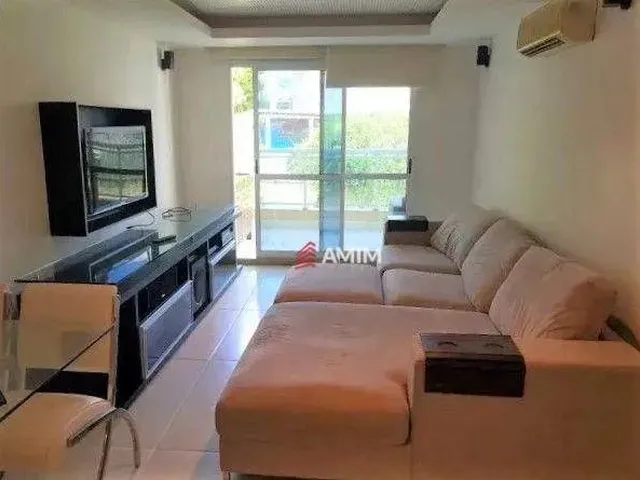 Imagem 1: Porteira Fechada - Flat com 2 Quartos, 2 Banheiros e 1 Vaga com 84 M² em Camboinhas