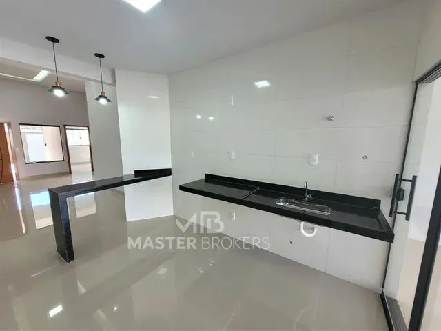 Imagem 11: Casa com Integração Total de 3 Quartos Sendo Uma Suíte, Projeto Super Atual, Ótima