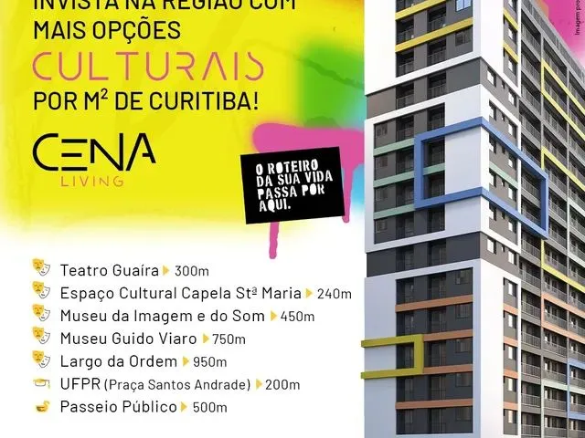 Imagem 8: Studio com 1 Dormitório À Venda, 21 M² por R$ 213.282,48 - Centro - Curitiba/Pr