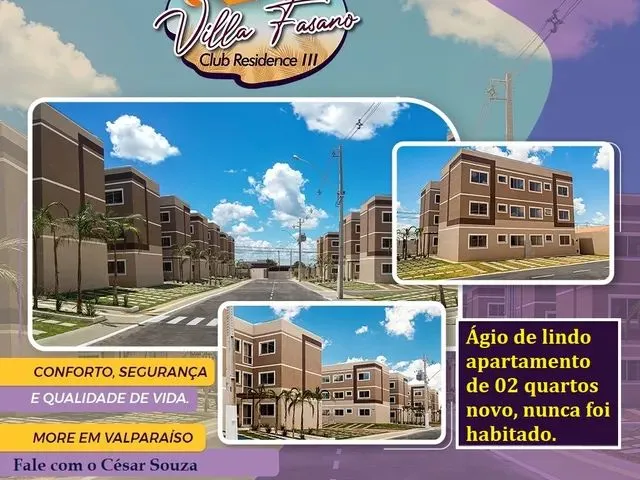 Imagem 9: Localização e Tudo!! Ágio de Um Apê em Valparaíso de 2 Qtos com Lazer Completo