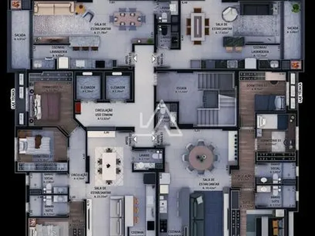 Imagem 12: Apartamento de 3 Dormitórios, Sendo 1 Suíte e com Garagem, no Bairro Cidade Nova, Passo