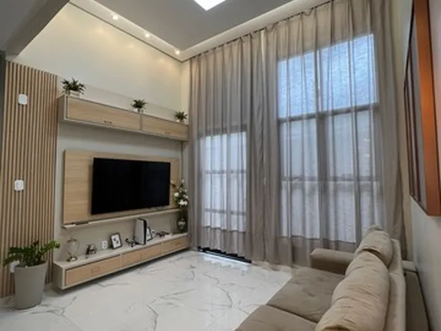 Imagem: A casa em condomínio possui 3 Dormitórios, 3 Banheiros, 2