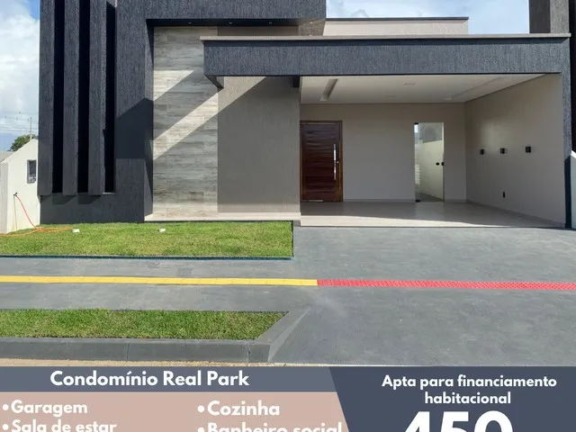 Imagem: A casa em condomínio possui 3 Dormitórios, 2 Banheiros, 2