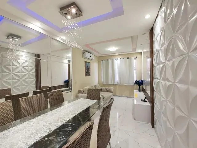 Imagem 3: Apartamento 99% Mobiliado com 02 Quartos Sendo 01 Suíte no Cond. Allegro - Manaus - Am