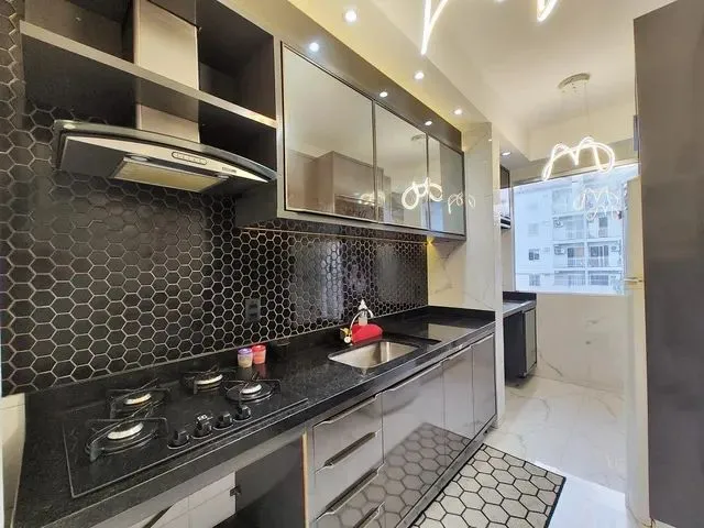 Imagem 7: Apartamento 99% Mobiliado com 02 Quartos Sendo 01 Suíte no Cond. Allegro - Manaus - Am