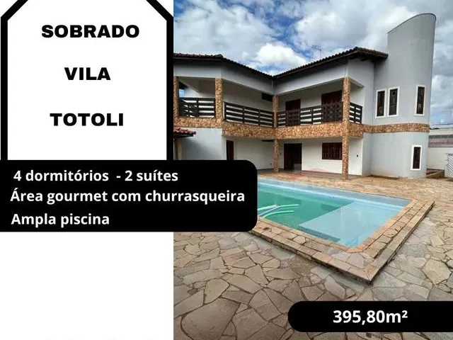 Imagem: Sobrado para Aluguel Tem 395 Metros Quadrados