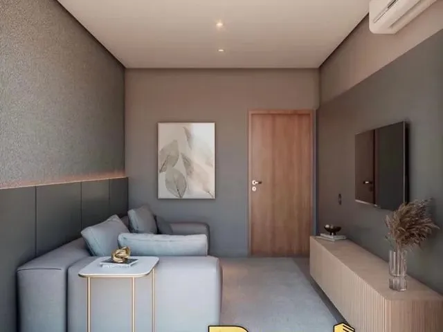 Imagem: O apartamento possui 2 Dormitórios, 1 Banheiro, 1 Vaga na