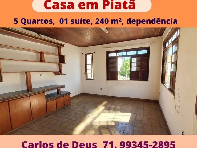 Imagem: Imperdível Casa em Piatã, 5 Quartos