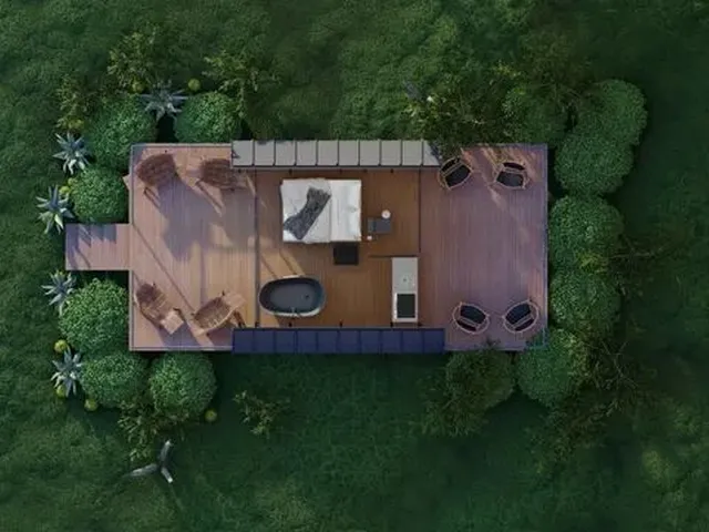 Imagem 3: Chalé A-Frame Casa com 1 dormitório
