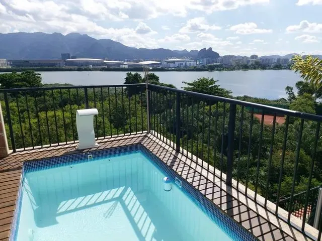 Imagem: O apartamento na cobertura possui 5 Dormitórios, 5