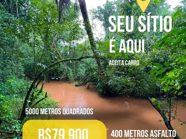 Imagem: Vendo Meia/Hectare com Riacho 100 Metros