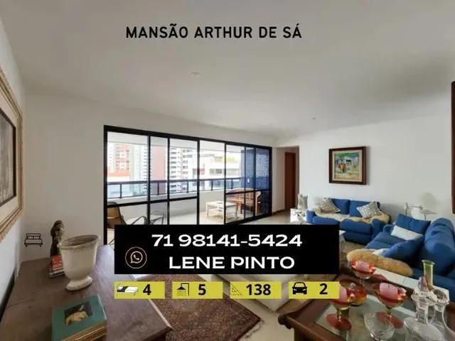 Imagem: Apartamento com 138M², 4 Quartos na Pituba