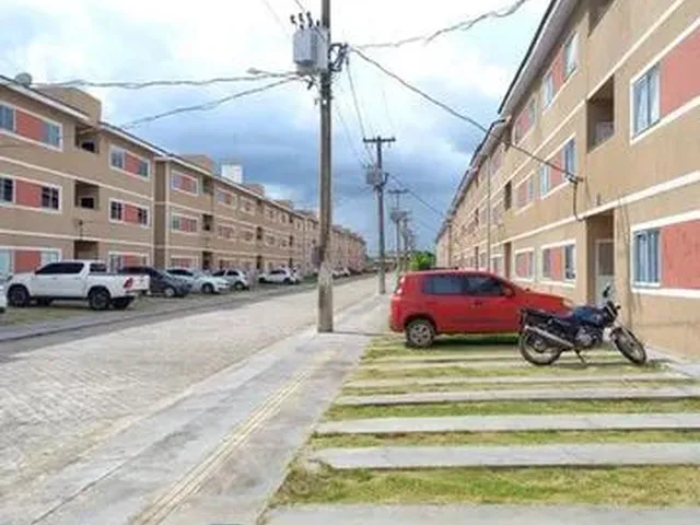 Imagem: O apartamento possui 2 Dormitórios, 1 Banheiro, 1 Vaga na