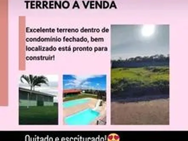 Imagem: Terreno Quitado e Escriturado