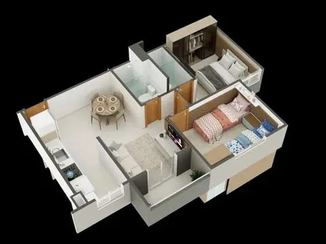 Imagem 2: Apartamento para Venda Tem 50 Metros Quadrados com 2 Quartos em Lagoinha - Eusébio - Ce