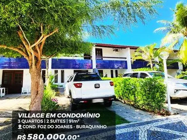 Imagem: Village para Venda com 3/4 (2 Suítes)