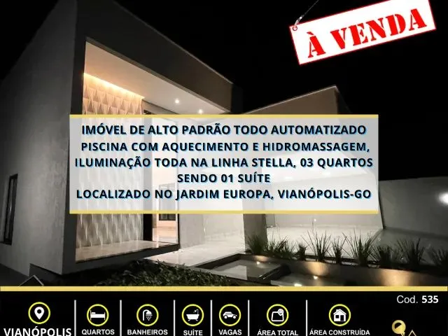 Imagem: Imóvel de Alto Padrão de 450M², com 03