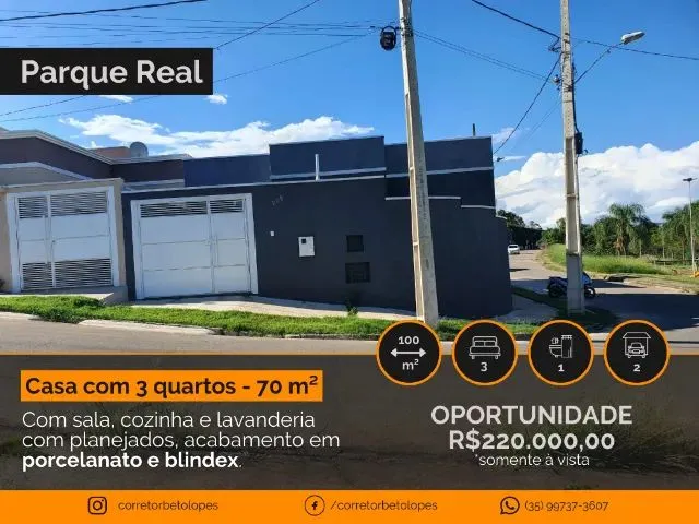 Imagem: Oportunidade! Casa com 3 Quartos À Venda
