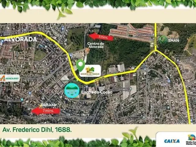 Imagem 2: More em Frente a Lagoa do Cocão