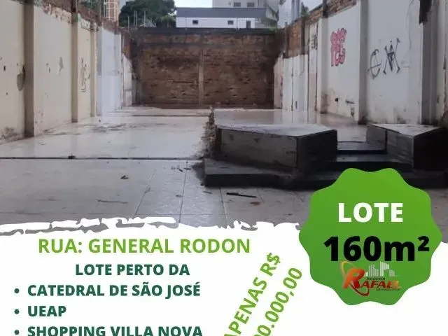 Imagem: O terreno possui 160m² de Área e está localizado em