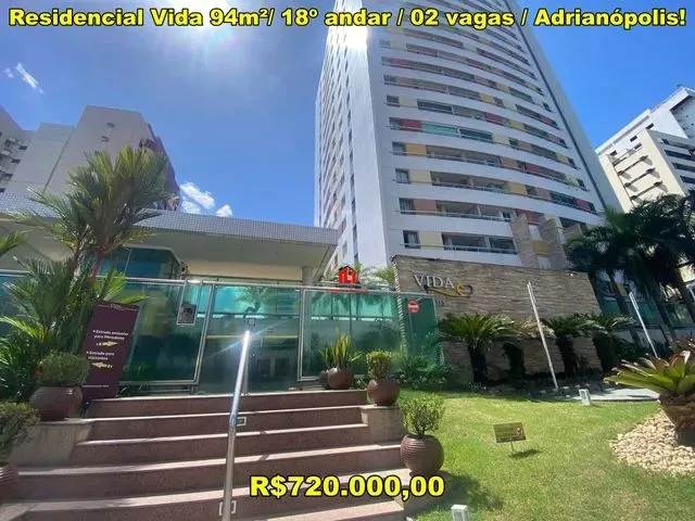 Imagem: Residencial Vida/ 18º Andar/ 94M²/ Adrianópolis