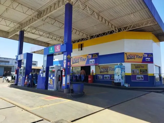 Imagem 7: Posto de Combustíveis em Atividade em Nova Fátima Município de Hidrolândia - Go