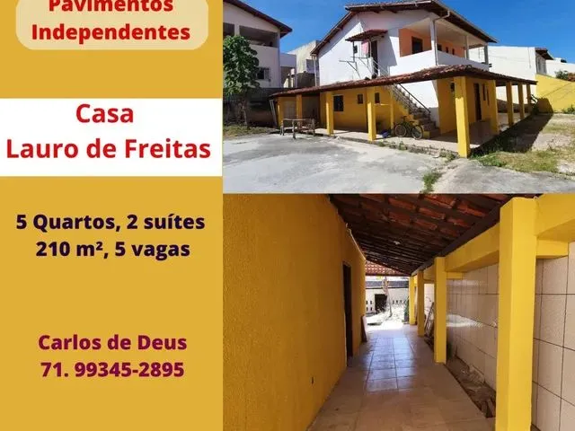 Imagem: Excelente Casa em Lauro de Freitas, 2 Pavimentos