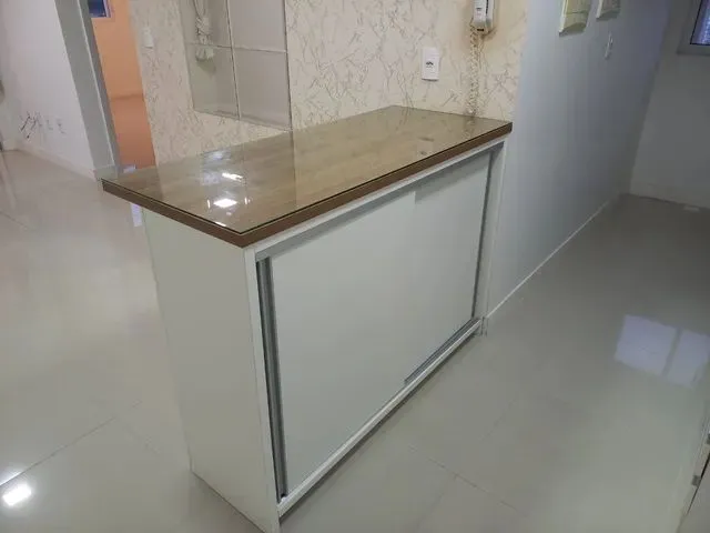 Imagem 16: Apartamento de 1 Suite + 1 Dormitório com Cozinha Projetada no Residencial Catalunya Dom