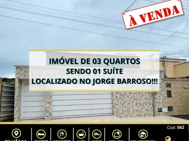 Imagem: Imóvelde 198M² com 03 Quartos Sendo 01