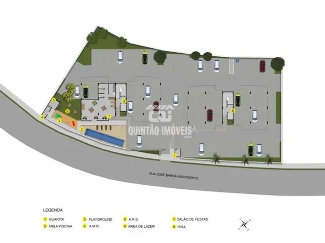 Imagem 1: Apartamento para Aluguel, 1 Quarto, 1 Suíte, 1 Vaga, Eldorado - Contagem/Mg