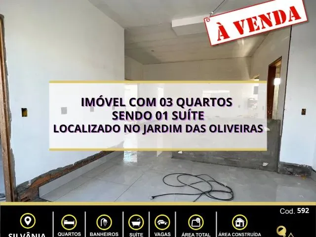 Imagem: Imóvel de 200M² com 03 Quartos Sendo 01