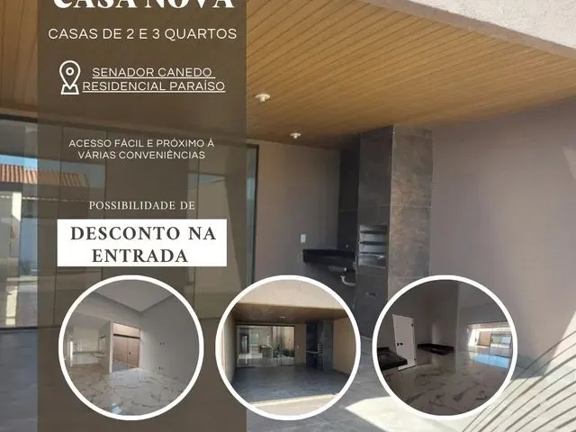Imagem: Casa 2 Quartos - Residencial Paraíso
