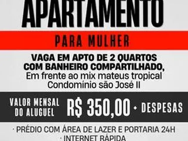 Imagem: Dividir Ap no Condomínio Sao Jose II