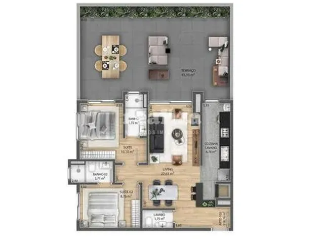 Imagem 14: Apartamento com 2 Dormitórios em Gramado