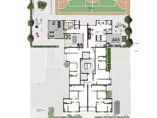Imagem 11: Apartamento com 2 Dormitorios, Sala com Terraço, Agende Sua Visita. Pertinho do Lago Dos