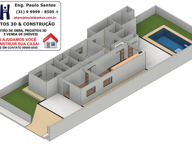 Imagem: Casa na Planta em Condomínio Fechado Sete