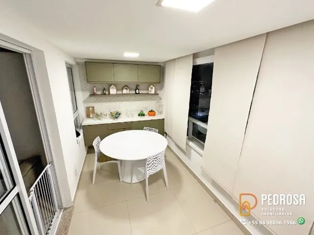 Imagem 5: Apartamento com 119 M2 - 4 Quartos (3 Suítes) - Quartier Lagoa Nova - Alto e Sombra