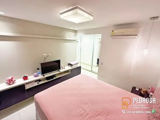Imagem 3: Apartamento com 119 M2 - 4 Quartos (3 Suítes) - Quartier Lagoa Nova - Alto e Sombra