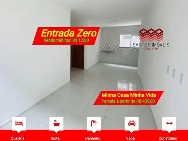 Imagem 6: Si: Apartamento para Venda, Entrada Zero, Programa Minha Casa Minha Vida, Renda R$ 1.500