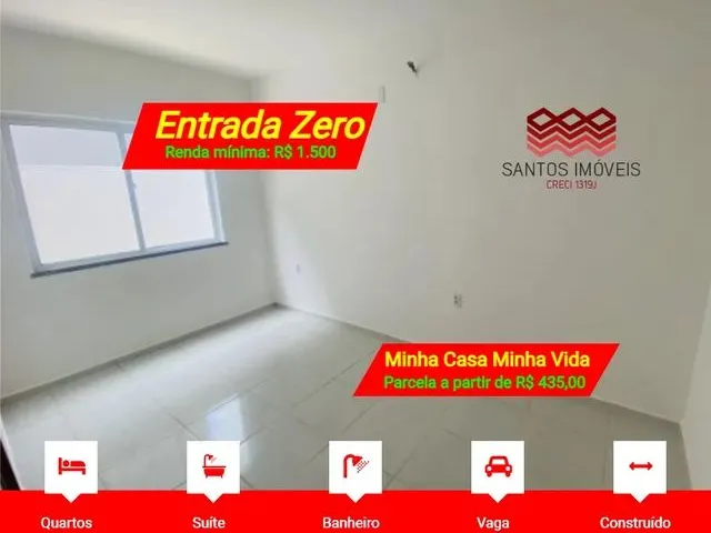Imagem 3: Si: Apartamento para Venda, Entrada Zero, Programa Minha Casa Minha Vida, Renda R$ 1.500