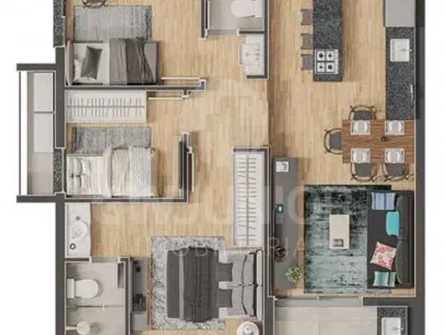Imagem: Joinville - Apartamento Padrão - Bucarein